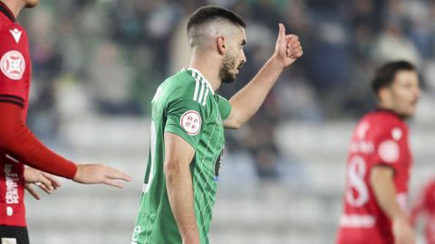 Pascu, en la imagen frente al M�rida, sigue siendo el m�ximo goleador del Racing. 