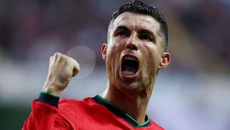 Cristiano Ronaldo, durante un partido entre Portugal e Ireland en Aveiro. 