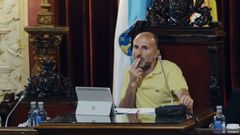 El alcalde de Ourense Gonzalo Prez Jcome