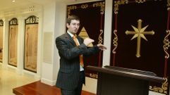 Iv�n Arjona, presidente de la iglesia de la Cienciolog�a en Espa�a