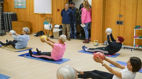 Los beneficiarios de este programa de fitnes terap�utico pueden integrarse en diversas actividades