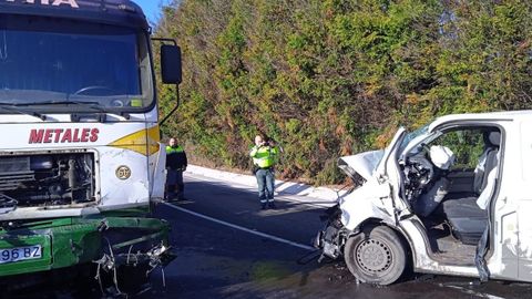 Accidente de tr�fico en Gij�n