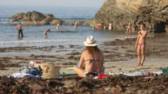 Playa de Os Castros, en Ribadeo