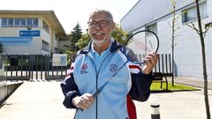 Manuel Guitin, posando para La Voz el pasado mes de abril.