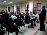 El Centro Social de Maiores de Silleda, sede de una charla.