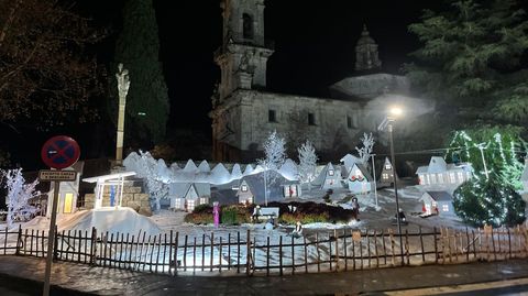 Decoración de Navidad en Allariz