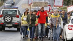 Los empleados de Sumtec se manifiestan para reclamar su sueldo