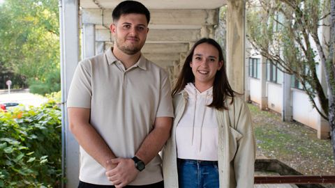 Iago Lestido e Iria Sambade cursaron sus grados en la Escola Politcnica Superior del campus de Lugo