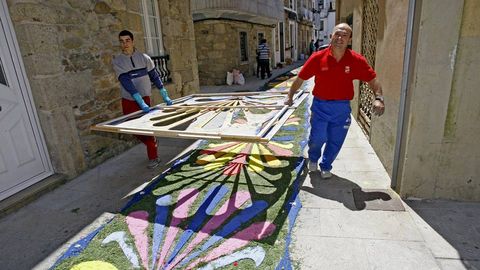 ALFOMBRAS DIA DE CORPUS EN BARBANZA