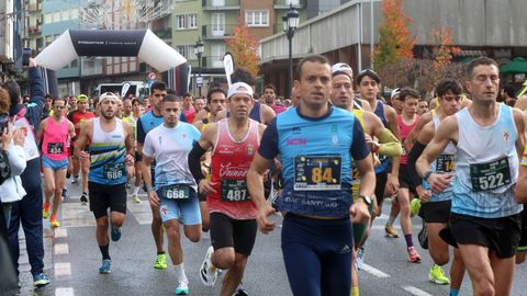 Cerca de setecientas personas participaron en la prueba entre todas las categoras.