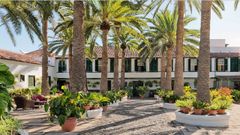 hotel patio