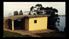 El albergue de peregrinos de Ribadeo, donde las fuerzas de seguridad confinan al indigente