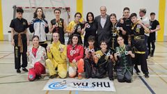 Representacin ourensana en la competicin autonmica de wushu