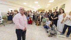 Reencontro especial en Cabana, o pasado mes de setembro, pola xubilaci�n de Xos� Mar�a Varela