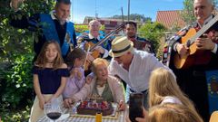La sorpresa de Mam� Sof�a por su 96 cumplea�os
