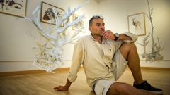 Gonzalo P�rez del Castillo con su nueva muestra