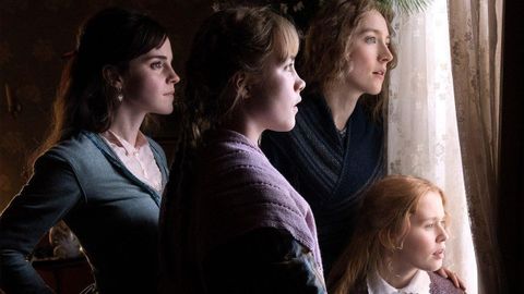 Las cuatro protagonistas del la &uacute;ltima versi&oacute;n cinematogr&aacute;fica de la novela de Louisa May Alcott.