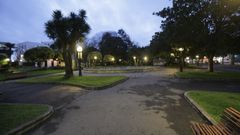 Los jardines de M�ndez N��ez amanecen impolutos