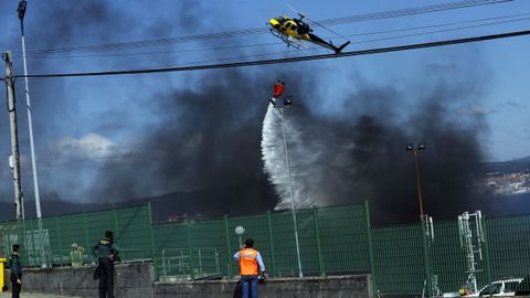 Incendio en las instalaciones de Jealsa