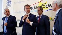 Feijoo presenta un desayuno informativo con Alvari�o