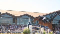 Eduardo �lvarez Aznar, durante una edici�n del CSI 4* A Coru�a en Casas Novas.