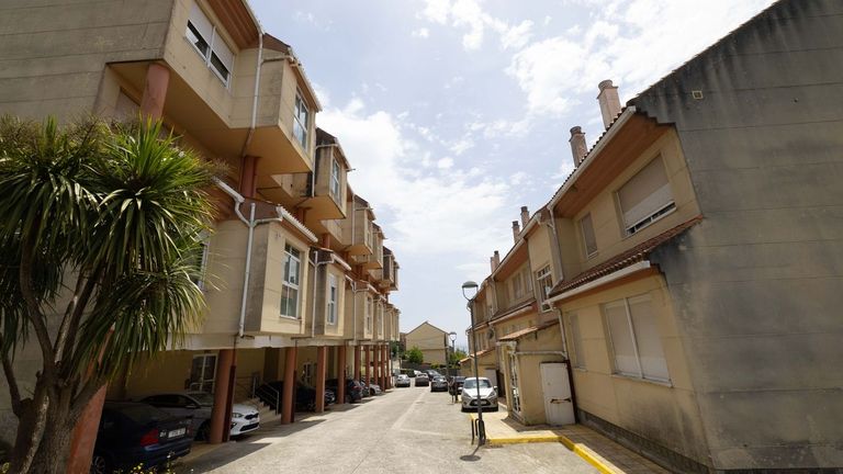 Inmueble en el que se ubica el piso que el Concello de Cee acaba de ceder a la entidad Aspadex