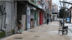 Lugar donde se produjo la agresi�n en la avenida de la Constituci�n