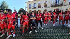 El Poio Pescamar present� a todos sus equipos este viernes en el Monasterio de Poio