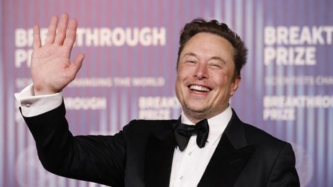 El empresario y CEO de Tesla y X, Elon Musk.