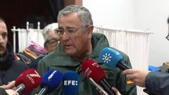 Luis Ortega, general jefe de la Guardia Civil de la cuarta zona de Andaluc�a