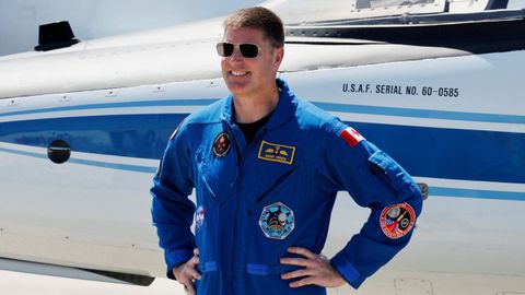 Jeremy Hansen es coronel y expiloto de combate del Ej�rcito de Canad�
