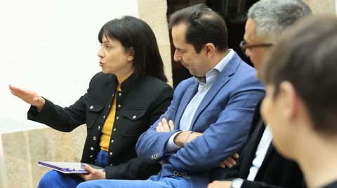 Sonia M�ndez, directora, en un momento de su intervenci�n