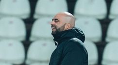 Claudio Gir�ldez, en el entrenamiento del Celta en Belgrado este mi�rcoles.