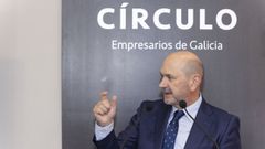 Rafael Louz�n, presidente de la Federaci�n Espa�ola de F�tbol.
