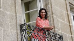 La alcaldesa de Betanzos, Mar�a Barral.