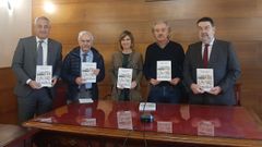 El libro Termalismo en el Oeste de la Pennsula Ibrica se present este mircoles en el saln de plenos del Concello de Caldas