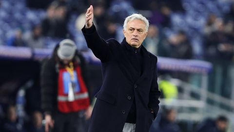 Jos Mourinho.Jos Mourinho durante su etapa como entrenador de la Roma