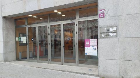 Exterior del centro sociocultural de Fonti�as, en una imagen de archivo
