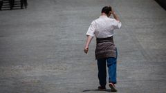 Las altas temperaturas llegaron a superar la barrera de los cuarenta grados en zonas de la cuenca ourensana del Mi�o