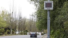 El radar pedag�gico se encuentra ubicado actualmente en la avenida do Mar, en el paseo mar�timo de Caranza.