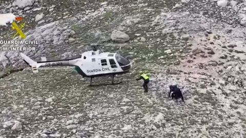 Rescatado un participante de La Travesera