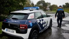 Imagen de archivo de la Polic�a Local de Arteixo