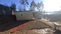 Las obras en la ETAP de Noia comenzaron hace unas semanas.