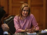 Carmela Silva asegura que el cambio en la forma de hacer pol�tica �es muy visible�. 