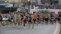 Carrera de San Martio en Ourense.