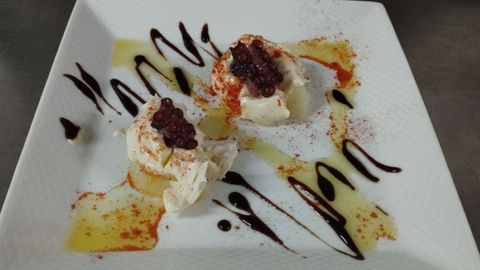 La tapa fue preparada por el Restaurante Orixes, ganador del concurso del a�o pasado
