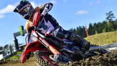 El vigu�s Rub�n Fern�ndez, durante la competici�n en Suecia.