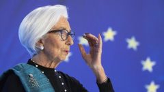 La presidenta del BCE, Christine Lagarde