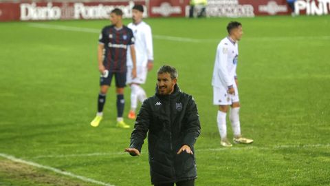 Rub�n Dom�nguez pide calma al banquillo en el partido de Copa del Rey contra el Eibar