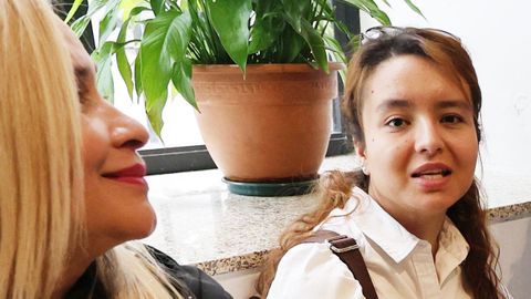 La colombiana Carolina Zapata.